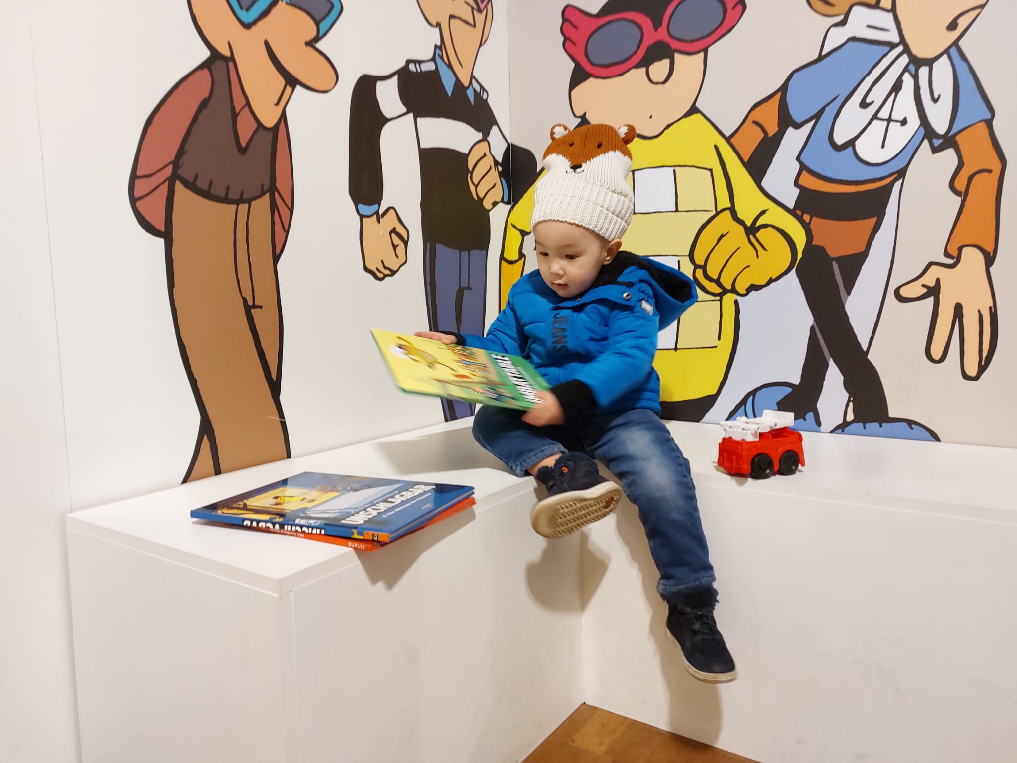 Musée de la BD à Bruxelles: J'adore la bande dessinée !! :)